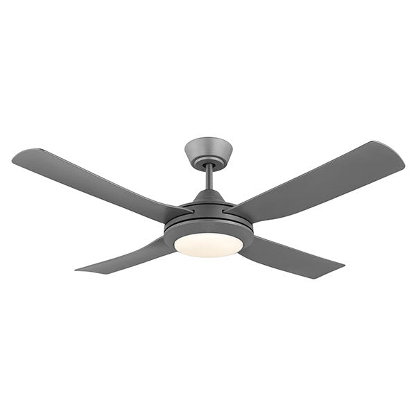 Eglo Bondi 48" 122cm Ceiling Fan with 20W LED CCT Light - Titanium - The Blue Space