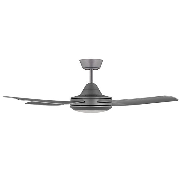Eglo Bondi 48" 122cm Ceiling Fan with 20W LED CCT Light - Titanium - The Blue Space