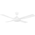 Eglo Bondi 52" 132cm Ceiling Fan 20W LED Light - Black - The Blue Space