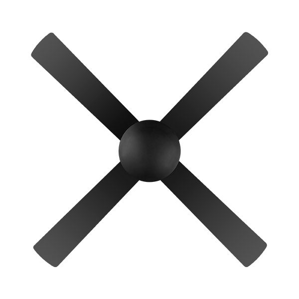 Eglo Bondi 52" 132cm Ceiling Fan - Black - The Blue Space