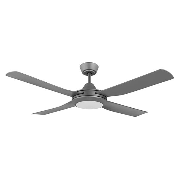 Eglo Bondi 52" 132cm Ceiling Fan with 20W LED CCT Light - Titanium - The Blue Space
