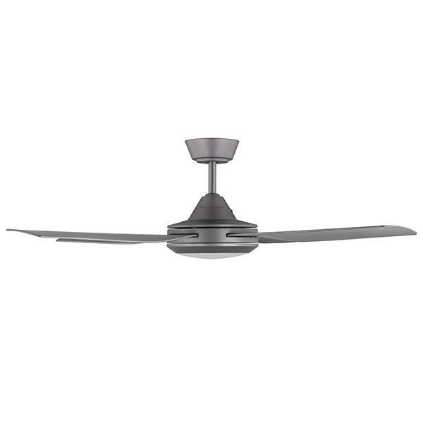 Eglo Bondi 52" 132cm Ceiling Fan with 20W LED CCT Light - Titanium - The Blue Space
