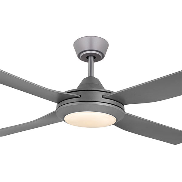 Eglo Bondi 52" 132cm Ceiling Fan with 20W LED CCT Light - Titanium - The Blue Space
