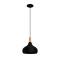 Eglo Sabinar ES 28cm Pendant - Black - The Blue Space