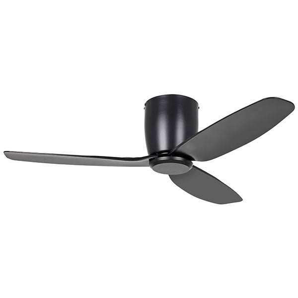 Eglo Seacliff 44" 112cm DC Ceiling Fan - Black - The Blue Space