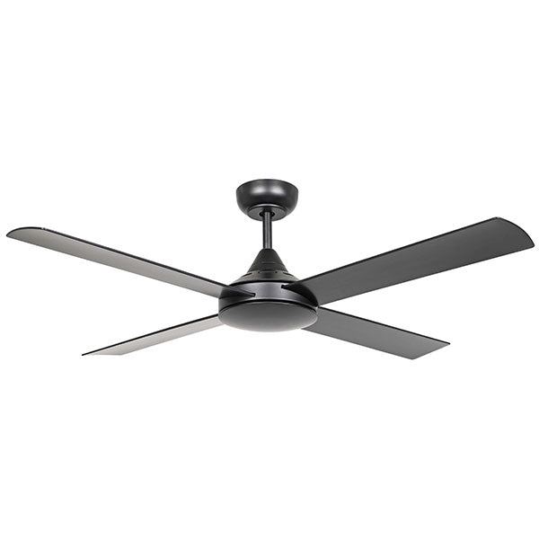Eglo Stradbroke 48" 122cm DC Ceiling Fan - Black - The Blue Space