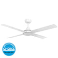 Eglo Stradbroke 48" 122cm DC Ceiling Fan with 20W LED CCT Light - Black - The Blue Space