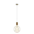 Eglo Tavistock ES Pendant - Oak - The Blue Space