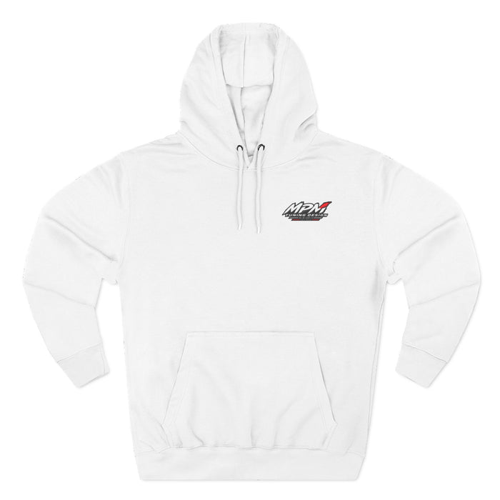 Engine Bay Graphic Hoodie — Car Engine Illustration Fleece | MPM Tuning Design