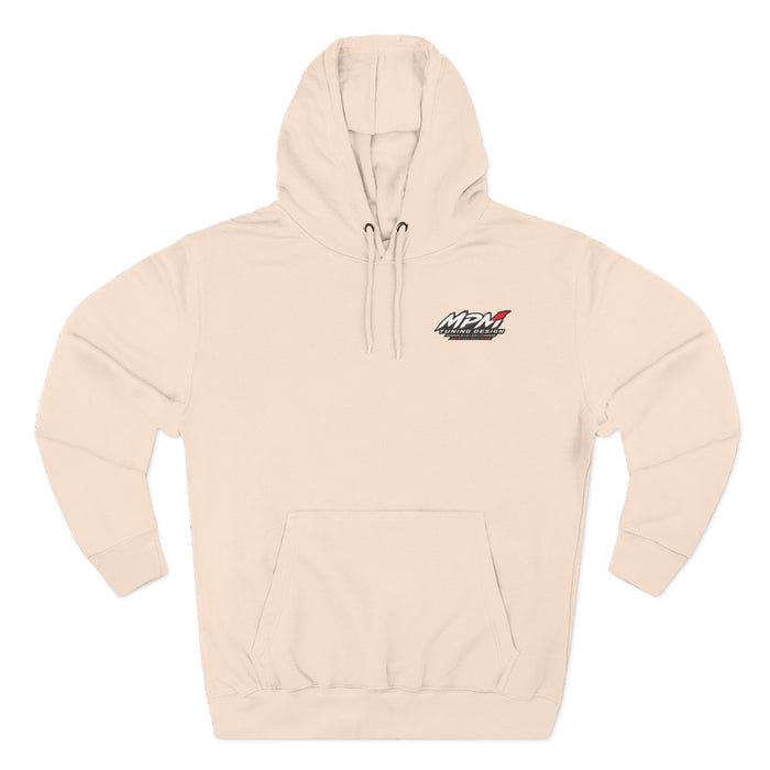 Engine Bay Graphic Hoodie — Car Engine Illustration Fleece | MPM Tuning Design