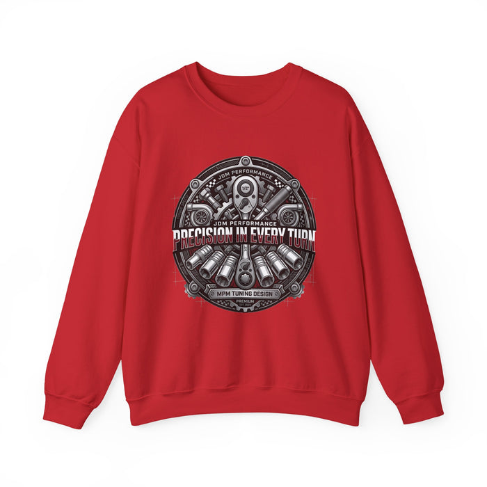 Engine Vibes Crewneck Sweatshirt — Precision in Every Turn | MPM Tuning Design