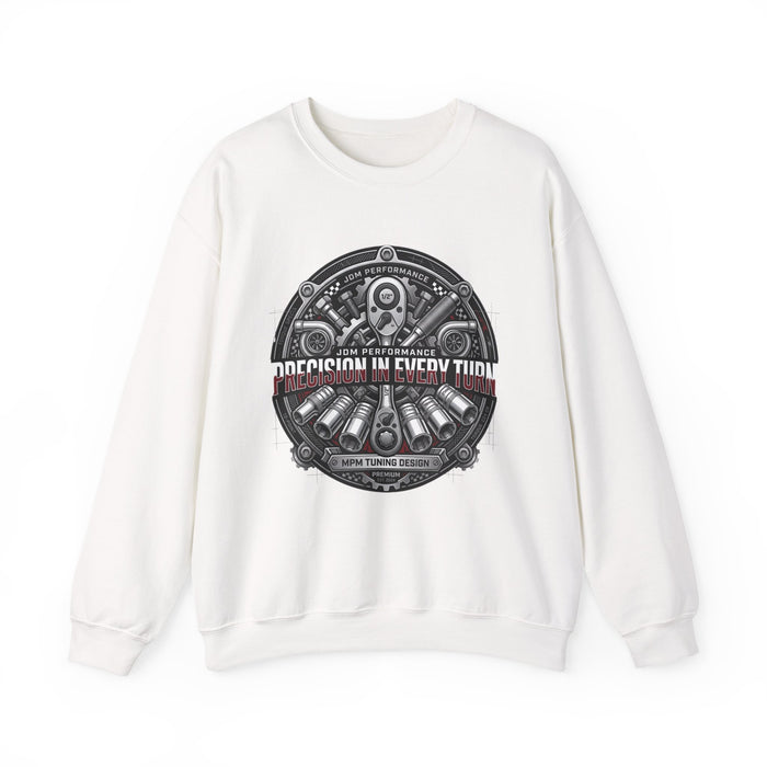 Engine Vibes Crewneck Sweatshirt — Precision in Every Turn | MPM Tuning Design