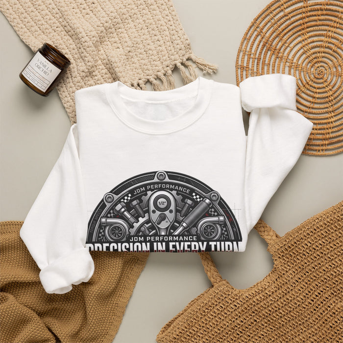 Engine Vibes Crewneck Sweatshirt — Precision in Every Turn | MPM Tuning Design