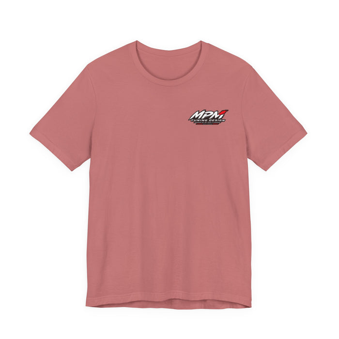 Exhaust System Tee — Full Throttle Car Parts Graphic T-Shirt | MPM Tuning Design