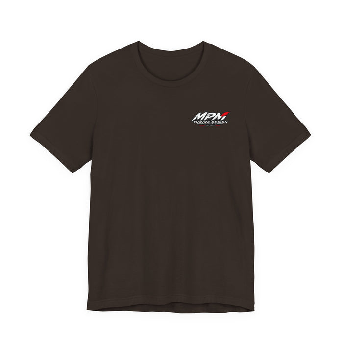 Exhaust System Tee — Full Throttle Car Parts Graphic T-Shirt | MPM Tuning Design
