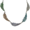 Fairy Foliage Couture Necklace (Silvertone)