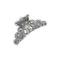 Fairy Garden Small Hair Claw Clip (Silver Ox)
