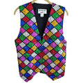 Fairyland 2000 Masquerade Sequin Vest (Black/Medium)