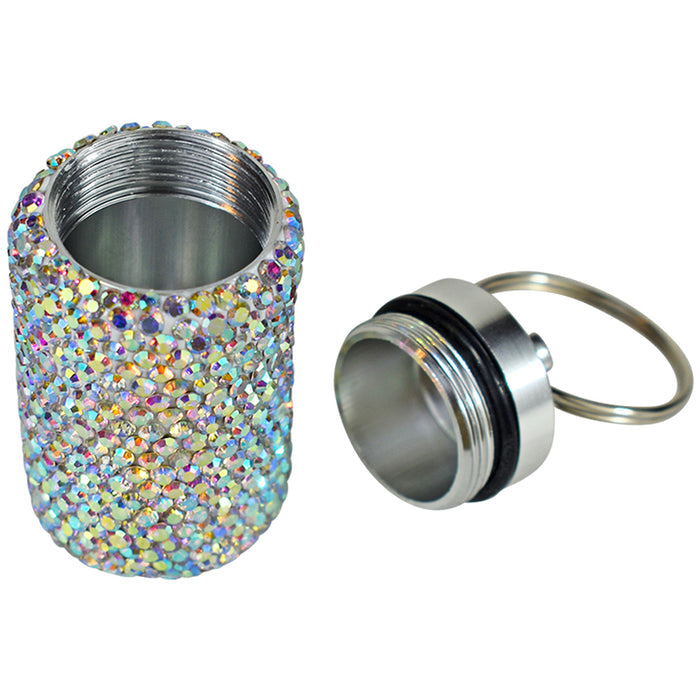 Fairyland Crystal Follydust Bottle Keychain (Crystal AB/Aluminum)