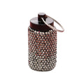 Fairyland Crystal Follydust Bottle Keychain (Hematite/Jet)