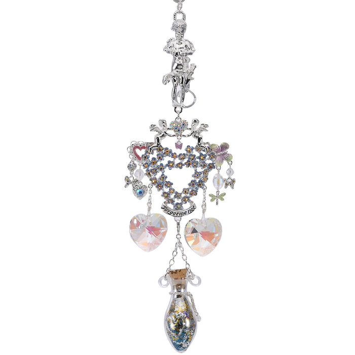 Forget Me Not Follydust Bottle Shimmer (Sterling Silvertone)