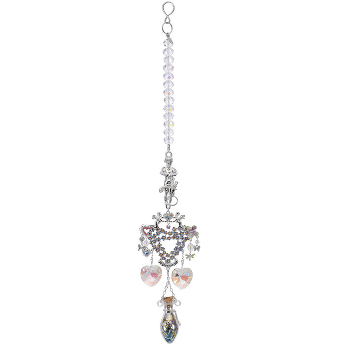 Forget Me Not Follydust Bottle Shimmer (Sterling Silvertone)