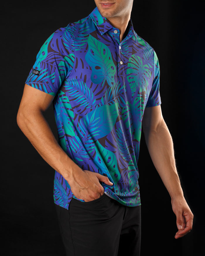 Fresh Fronds His & Hers Matching Polo Bundle