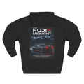 Fuji Midnight Hoodie — Night Racer Graphic Fleece Pullover