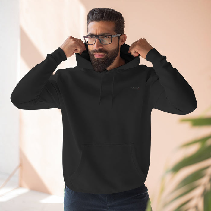 Fuji Midnight Hoodie — Night Racer Graphic Fleece Pullover
