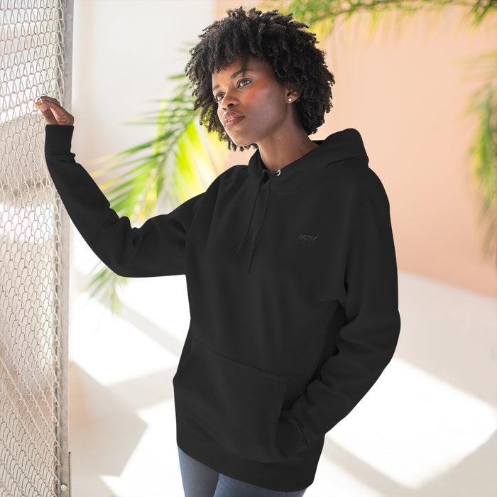 Fuji Midnight Hoodie — Night Racer Graphic Fleece Pullover