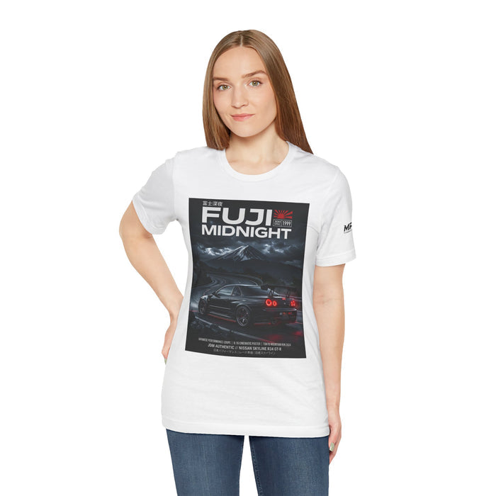 Fuji Midnight Night Racing Graphic T-Shirt – MPM Tuning Design