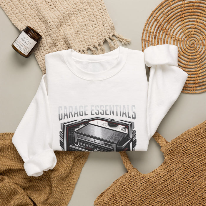 Garage Essentials Toolbox Crewneck Sweatshirt | MPM Tuning Design