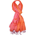 Goddess Pashmina Silk Shawl (Cosmic Sunset)