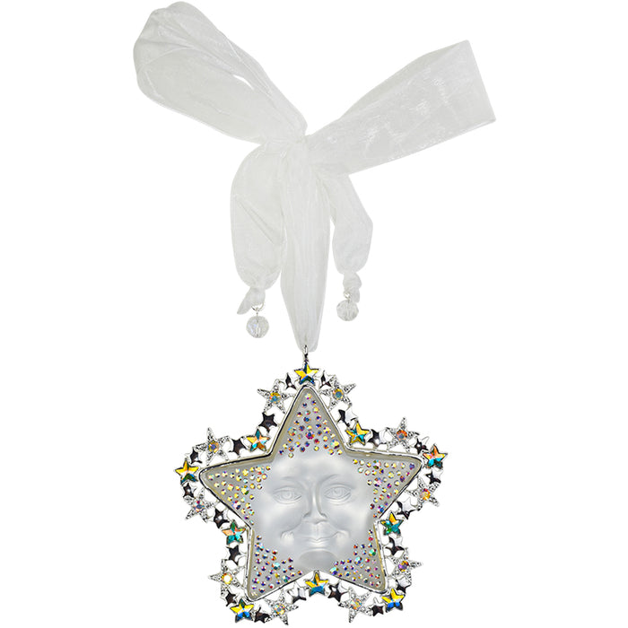 Goddess Seaview Star Rider Ornament (Sterling Silvertone)