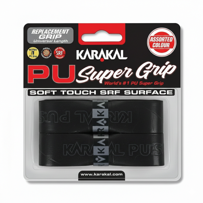 Grip Karakal PU Super Grip Noir x2 - Esprit Padel Shop
