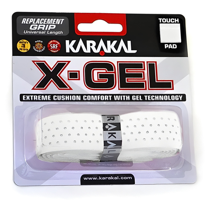 Grip Karakal X-Gel Blanc - Esprit Padel Shop