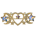 Heart Converter Pin for Charms and Pendant (Goldtone)