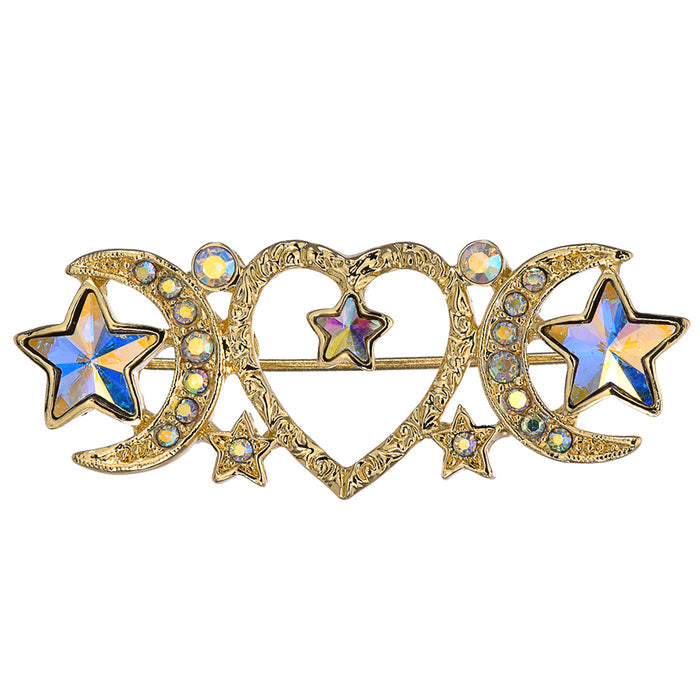 Heart Converter Pin for Charms and Pendant (Goldtone)