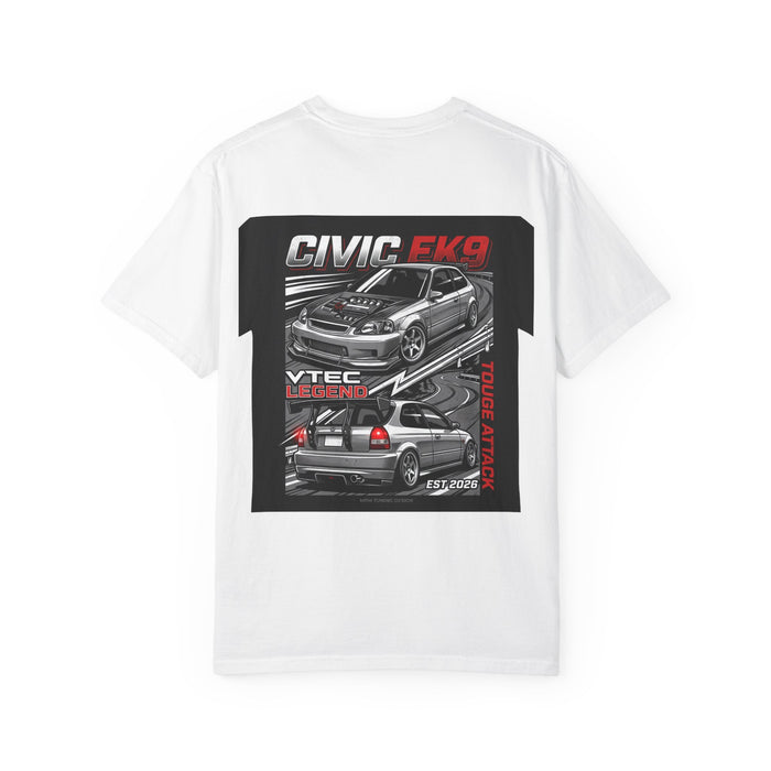 Honda Civic EK9 VTEC Legend T-Shirt — JDM Performance Racing Tee | MPM Tuning Design