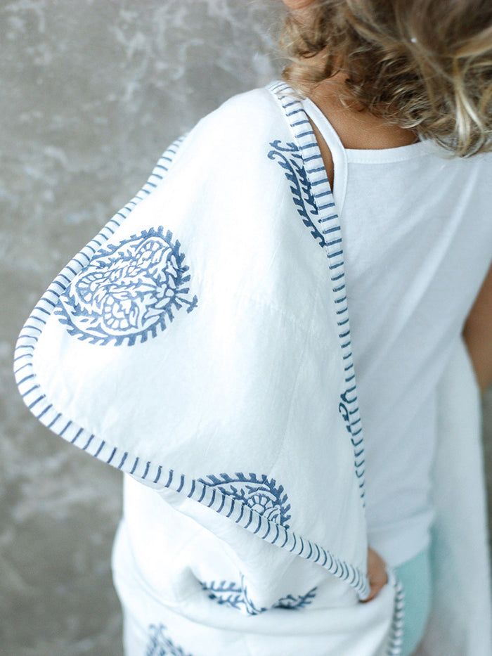 Hooded Kids Towel - Fort Print