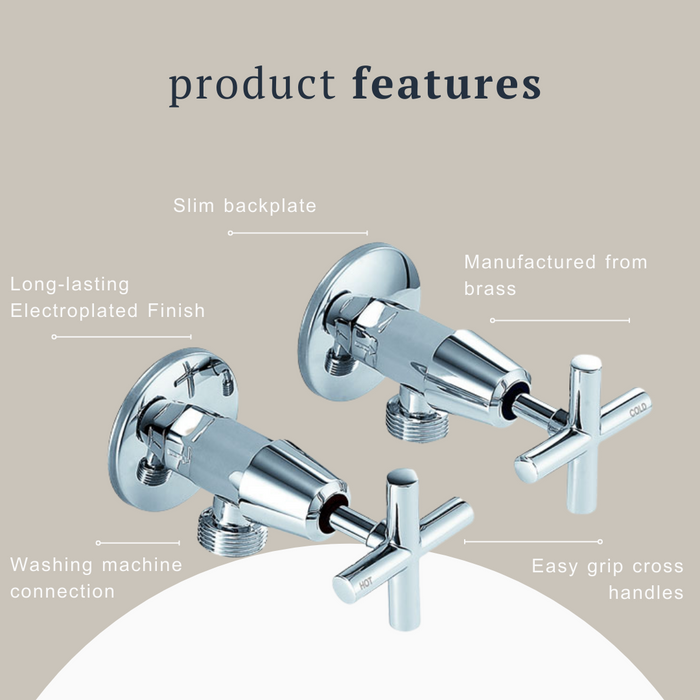 Indigo Elite X Washing Machine Set Chrome product features | The Blue Space