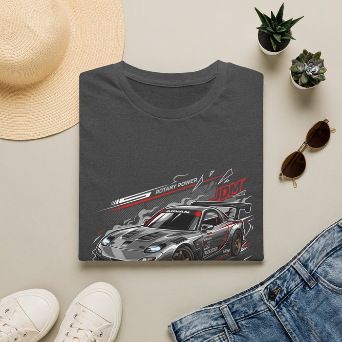 JDM Racing Car T-Shirt — Turbo Sports Coupe Graphic Tee | MPM Tuning Design