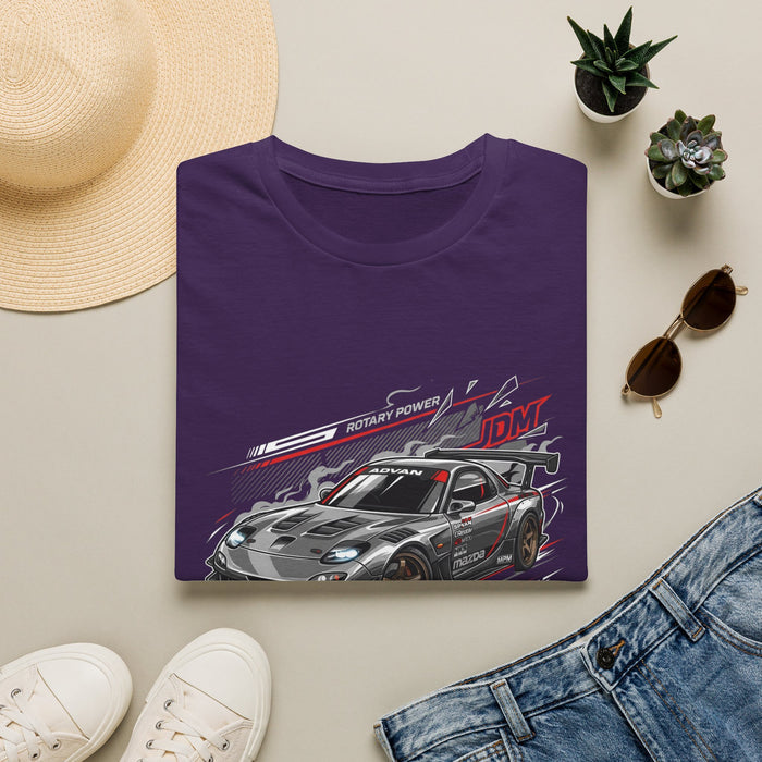 JDM Racing Car T-Shirt — Turbo Sports Coupe Graphic Tee | MPM Tuning Design
