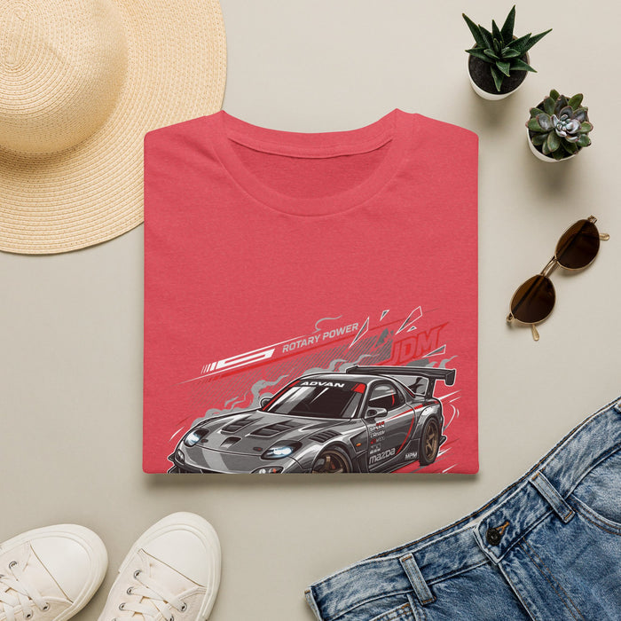 JDM Racing Car T-Shirt — Turbo Sports Coupe Graphic Tee | MPM Tuning Design