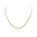 Joyful Delight 3mm Snake Chain 18" Necklace (Goldtone)