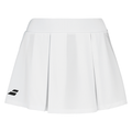 Jupe Babolat Padel Skirt Blanc Femme - Esprit Padel Shop