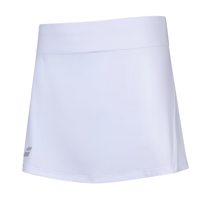 Jupe Babolat Play Skirt Blanc Femme - Esprit Padel Shop