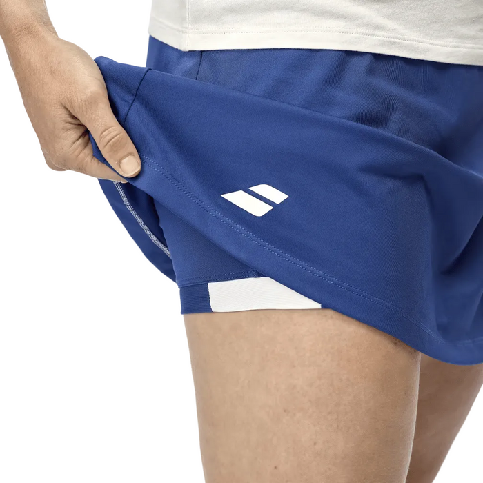 Jupe Babolat Play Skirt Bleu Femme 2024 - Esprit Padel Shop