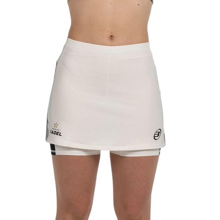 Jupe Bullpadel Portoa Blanc Femme - Esprit Padel Shop