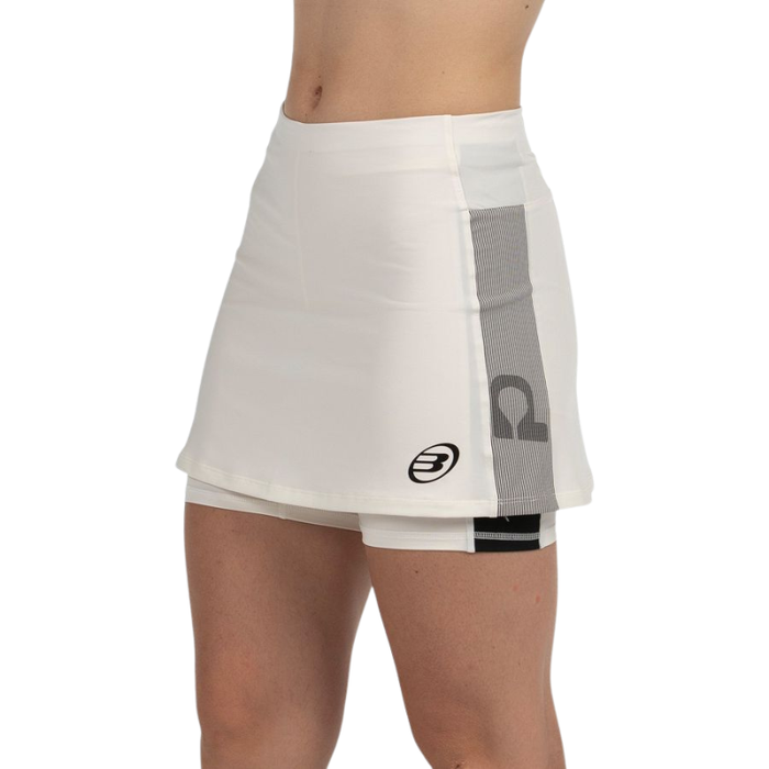 Jupe Bullpadel Portoa Blanc Femme - Esprit Padel Shop